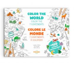 LIVRE À COLORIER - COLORIE LE MONDE